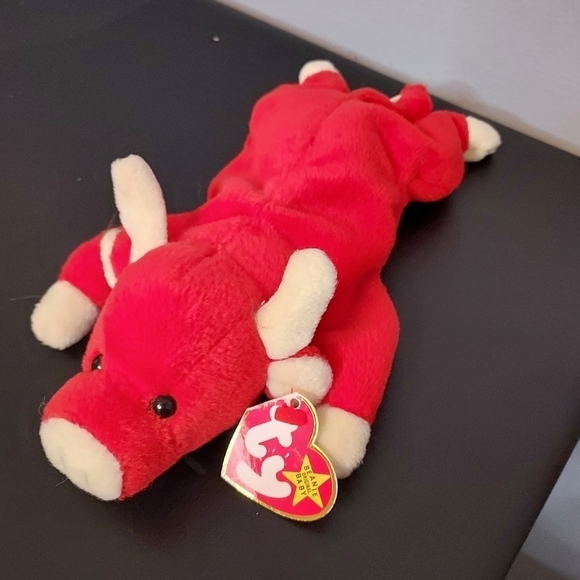 TY Original Beanie Baby Snort 1995 - Picture 1 of 5